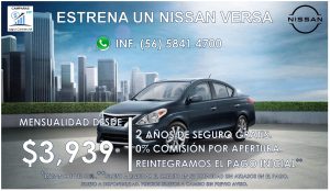 AUTO A CREDITO VERSA