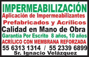 IMPERMEABILIZACION IGNACIO VELAZQUEZ