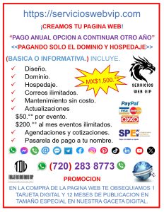 SERVICIOS WEB VIP